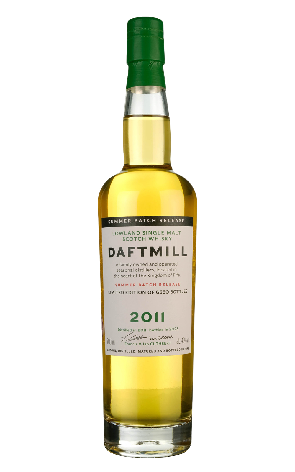 Daftmill Summer Batch Release 2011 Lowland Single Malt Scotch Whisky 德夫磨坊 夏季小批次系列 2011 低地單一麥芽蘇格蘭威士忌