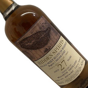 Hidden Spirits-"Ben Nevis 1996" Aged 27 Years Single Malt Scotch Whisky