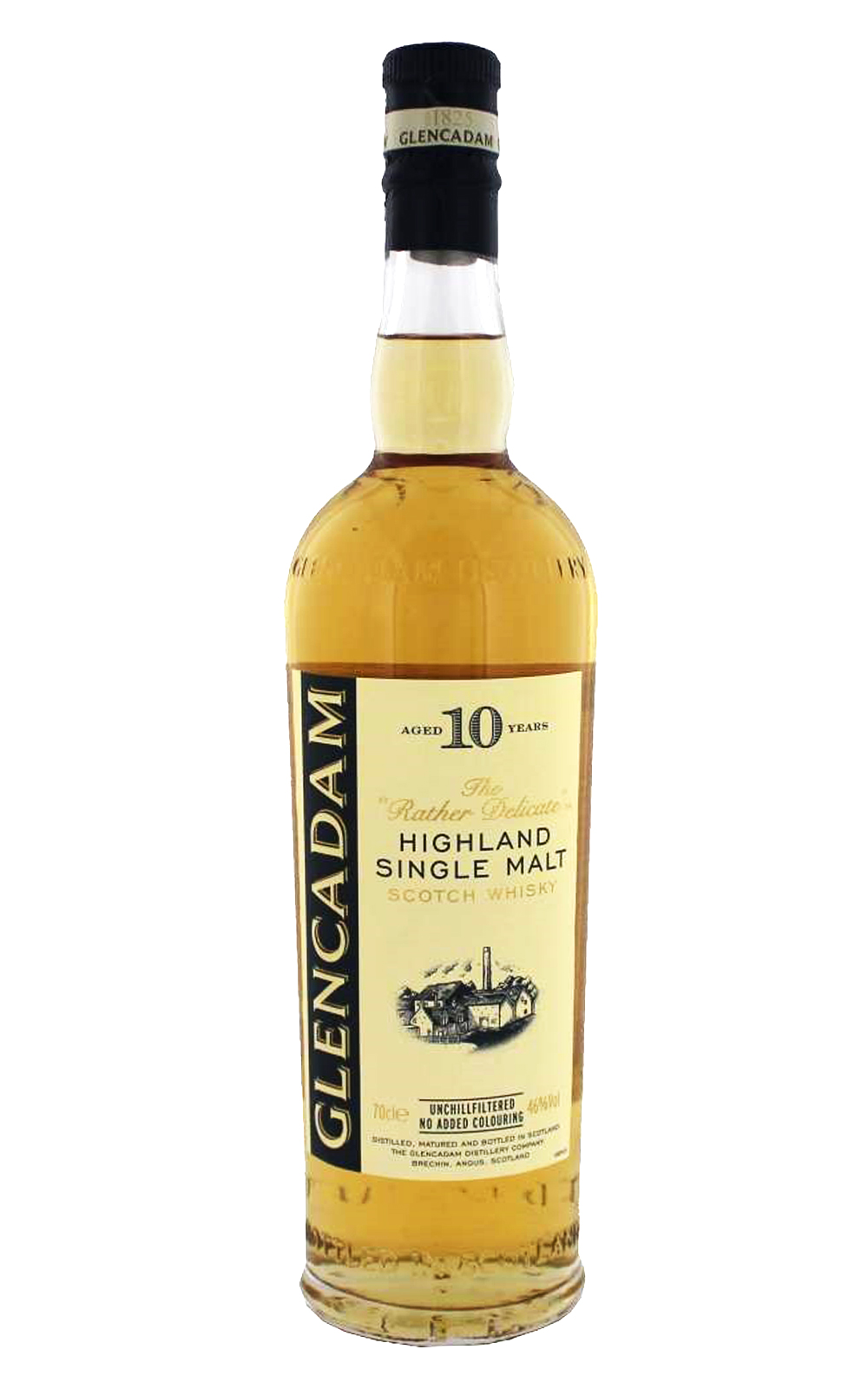 Glencadam Aged 10 Years Highland Single Malt Scotch Whisky 卡登 10年 高地 單一麥芽蘇格蘭威士忌