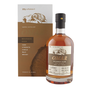 南投酒廠-Omar Bourbon Cask #11150601 Cask Strength Single Malt Whisky