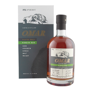 南投酒廠-Omar Peated Cask Strength Single Malt Whisky