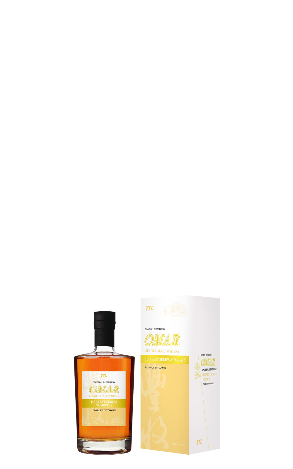 Nantou Distillery Omar Harvest Series No 5 Single Malt Whisky 南投酒廠 Omar 豐收系列 5號 單一麥芽威士忌 附提袋
