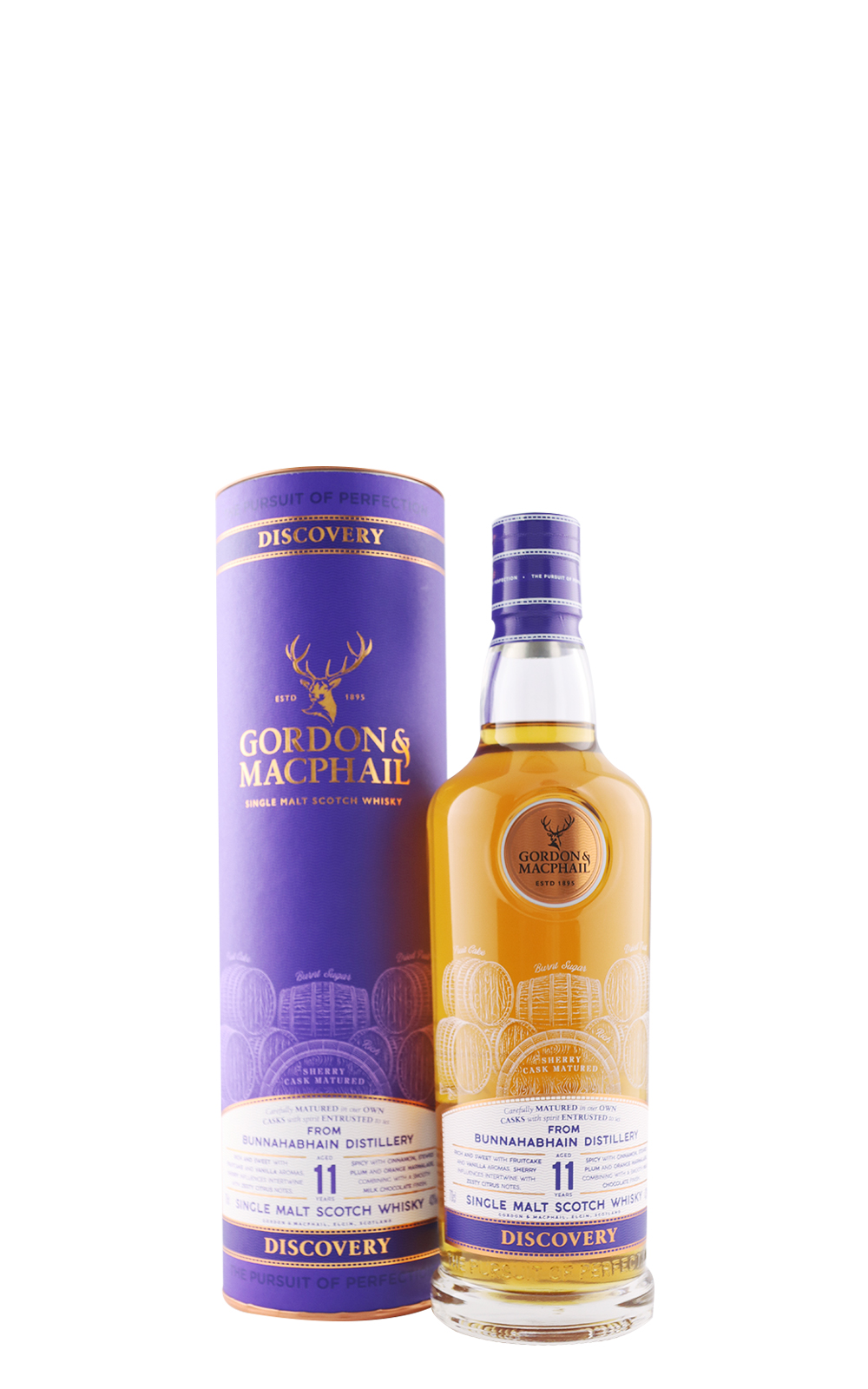Gordon MacPhail Discovery Bunnahabhain Aged 11 Years Single Malt Scotch Whisky 高登麥克菲爾 探索系列 布納哈本11年 單一麥芽蘇格蘭威士忌