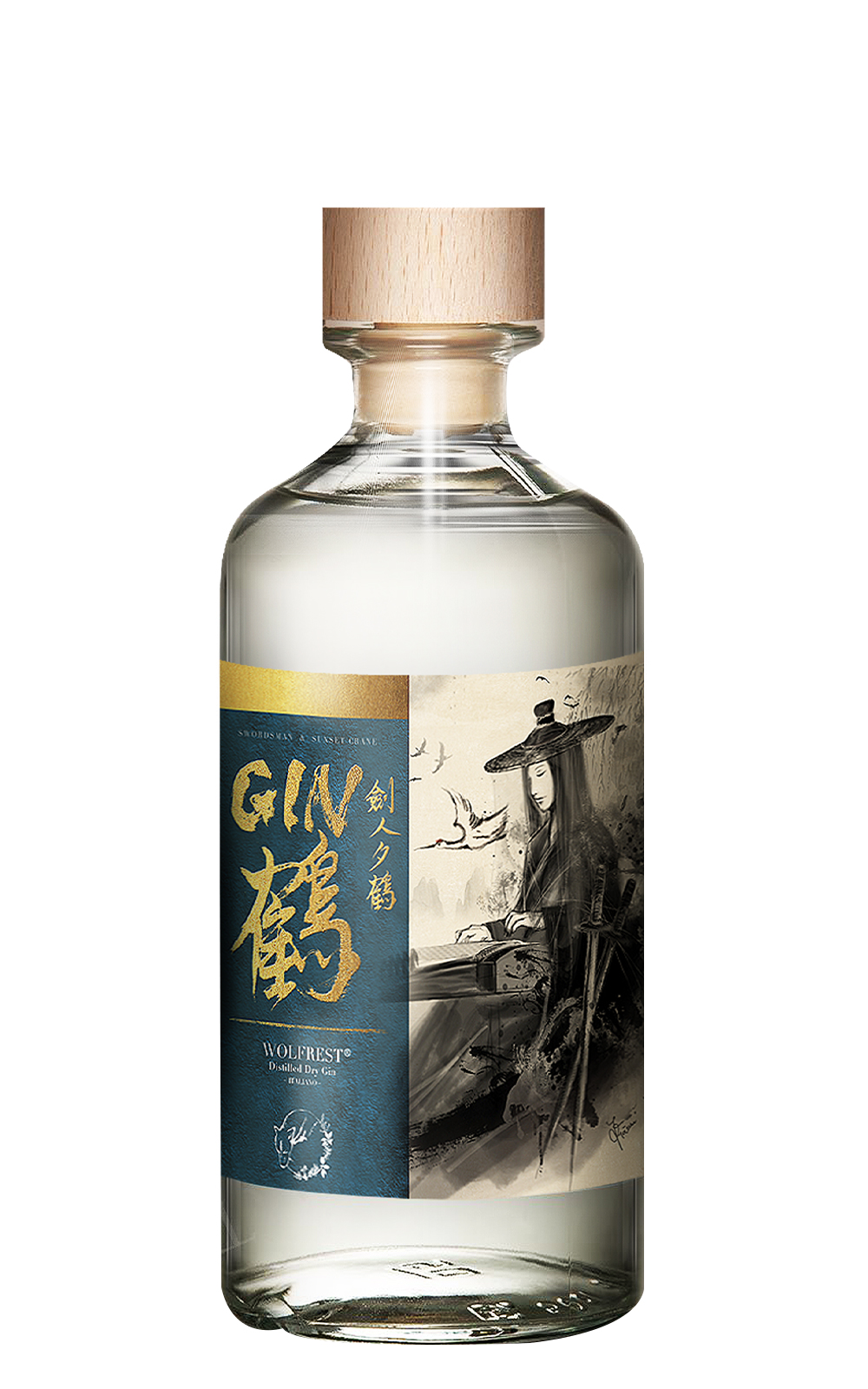 Wolfrest Gin 劍人Gin鶴 琴酒 沉睡山狼琴酒 劍人Gin鶴 琴酒