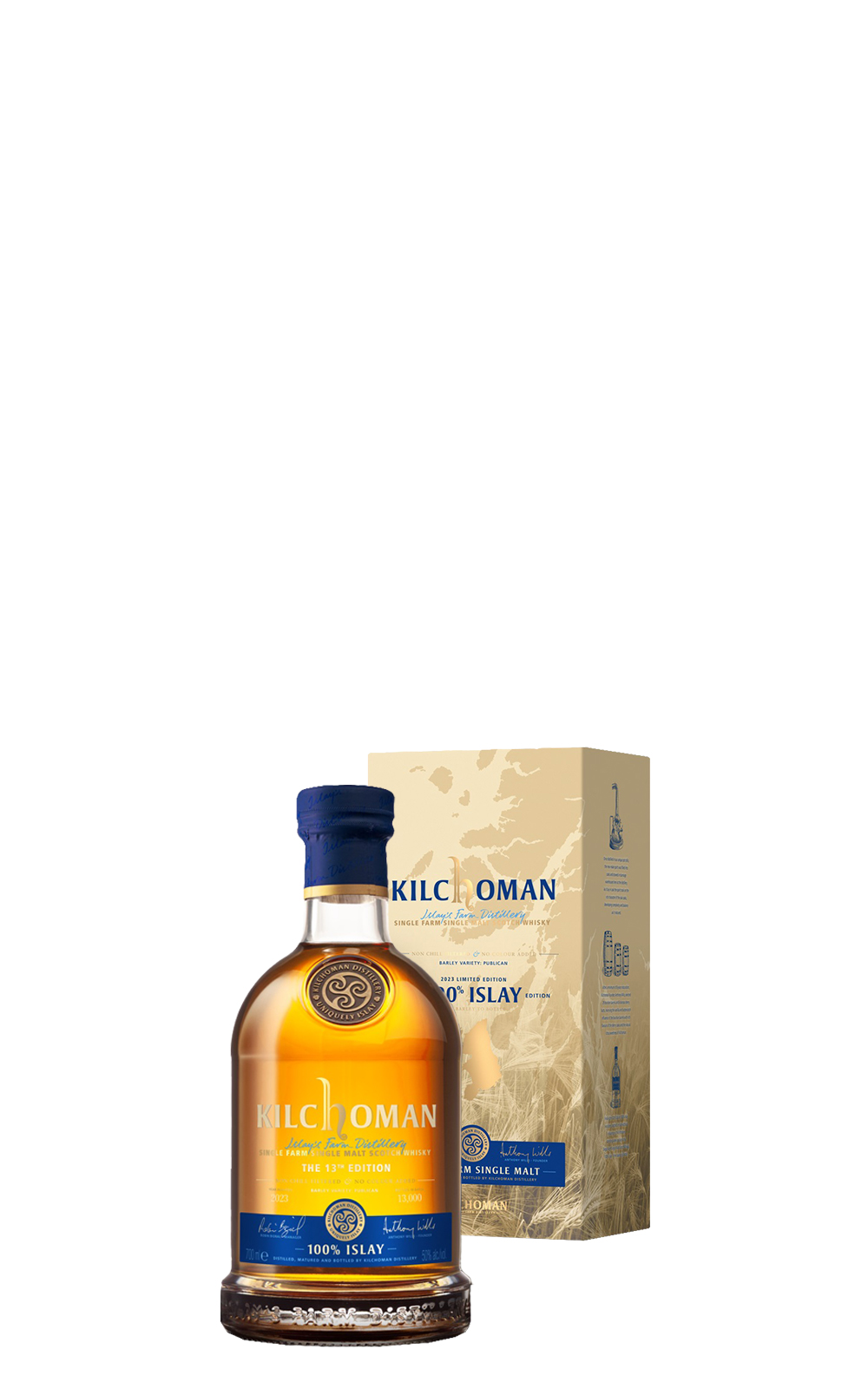 Kilchoman Distillery 100 Islay Islay Single Malt Scotch Whisky 13th Edition 齊侯門蒸餾廠 100 艾拉 艾雷島 單一麥芽蘇格蘭威士忌 第13版