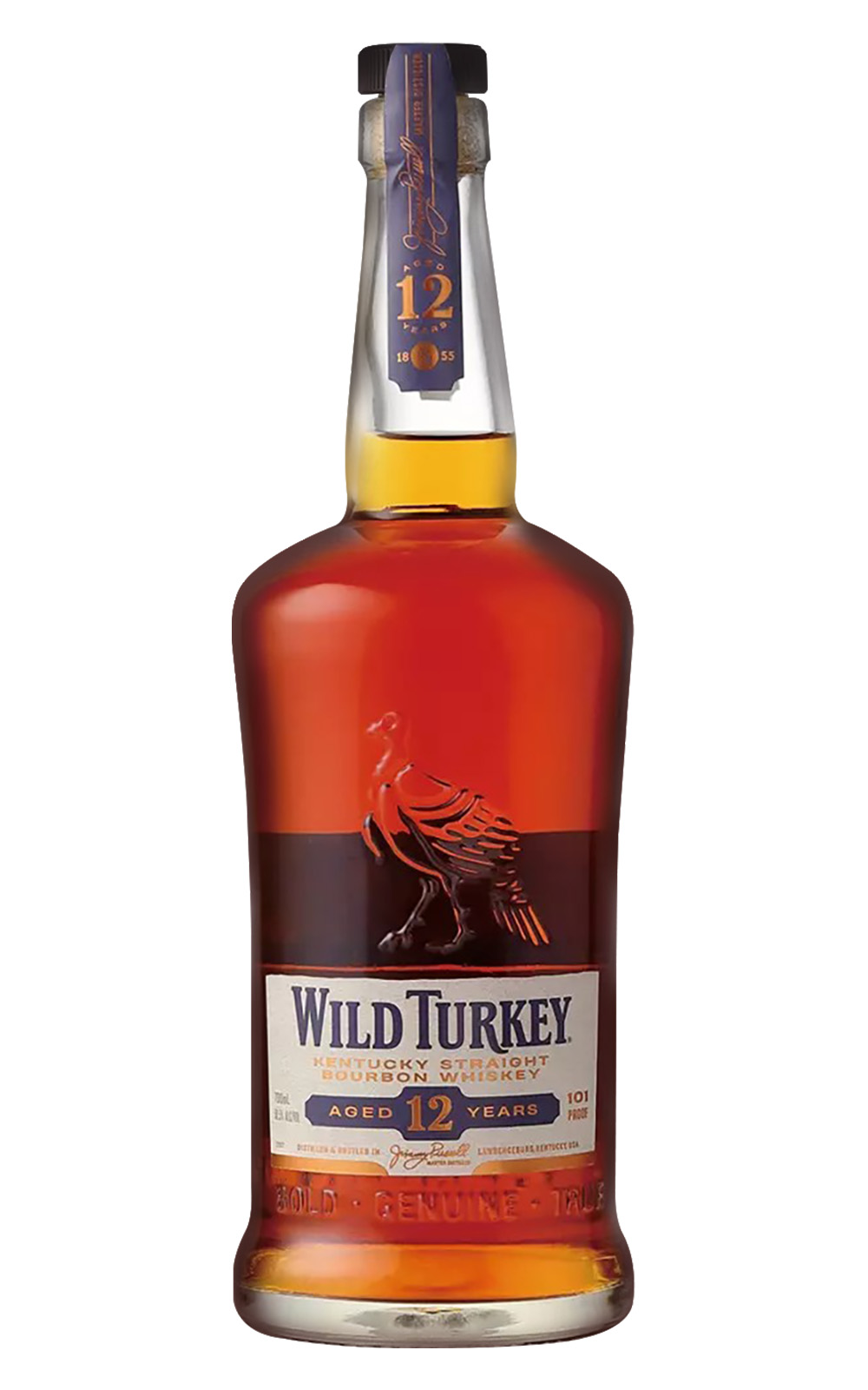 Wild Turkey 101 Aged 12 Years Kentucky Straight Bourbon Whiskey 野火雞蒸餾廠 101系列12年肯塔基波本純威士忌