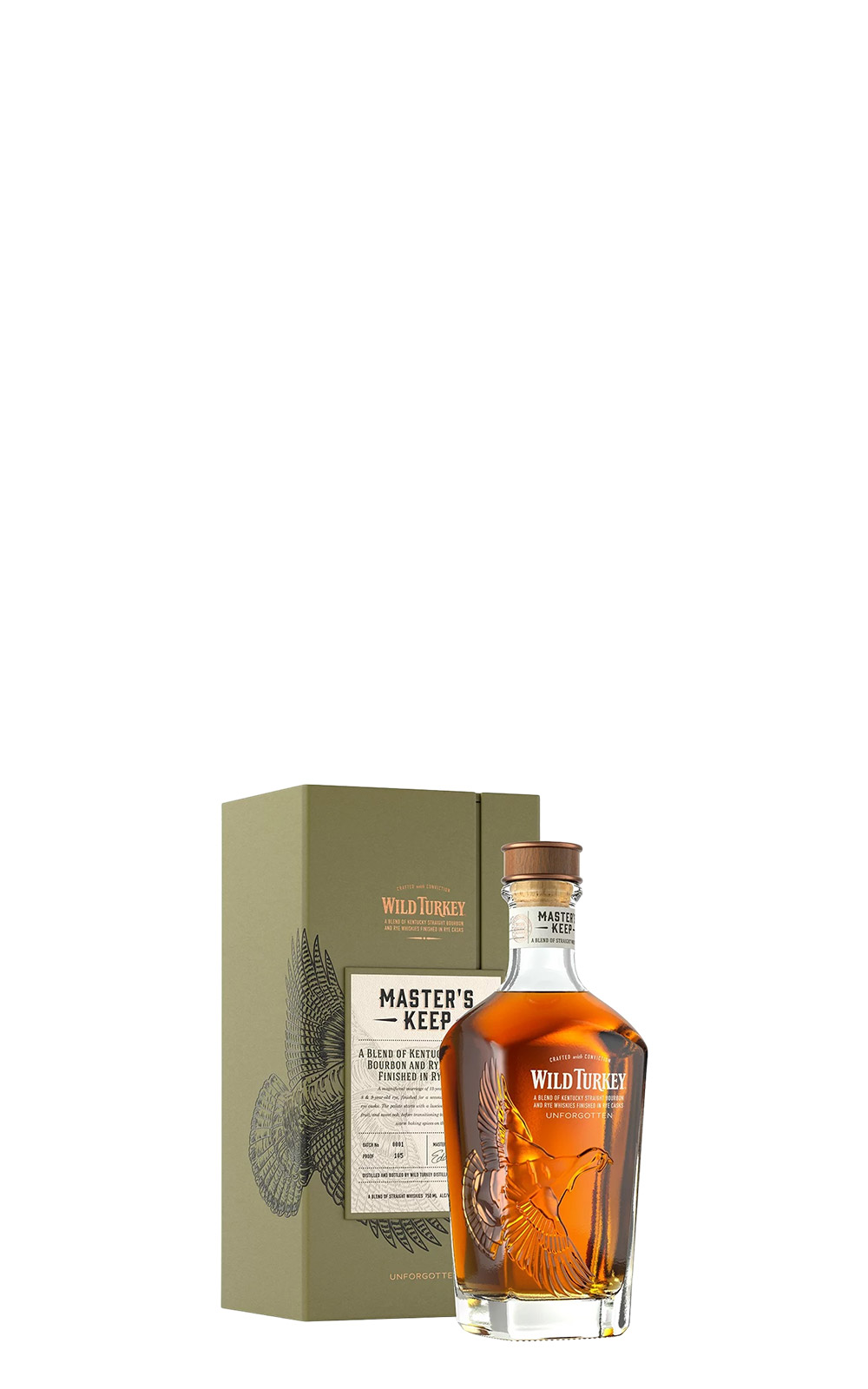 Wild Turkey Master s Keep Unforgotten Kentucky Straight Bourbon Whiskey 野火雞蒸餾廠 教父首選系列 意難忘 肯塔基波本純威士忌