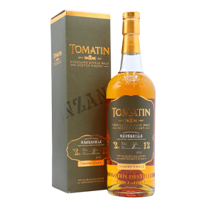 Tomatin Distillery-Cuatro Series "#2 Manzanilla" 12 Year Old Highland Single Malt Scotch Whisky