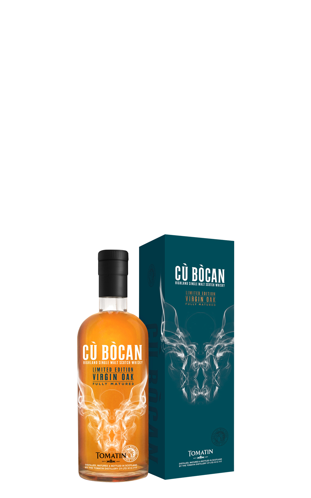 Tomatin Distillery Cu Bocan Virgin Oak Highland Single Malt Scotch Whisky 湯瑪町酒廠 地獄之犬 處女桶 高地單一麥芽蘇格蘭威士忌