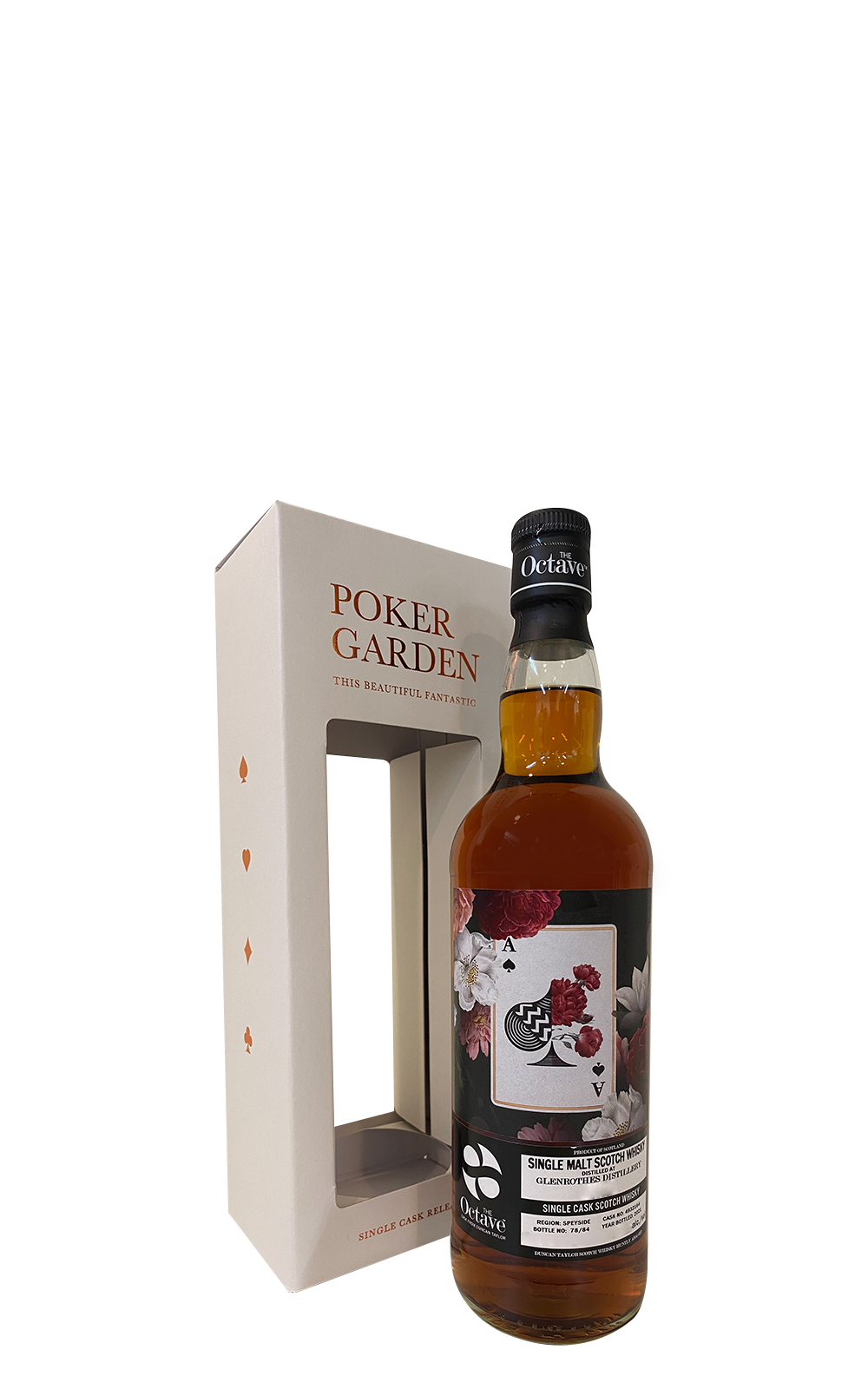 Duncan Taylor Scotch Whisky Octave Poker Gardon Glenrothes 2009 Single Cask Single Malt Scotch Whisky 鄧肯 泰勒威士忌 歐提夫桶撲克花園系列 格蘭路思2009 單桶 單一麥芽蘇格蘭威士忌