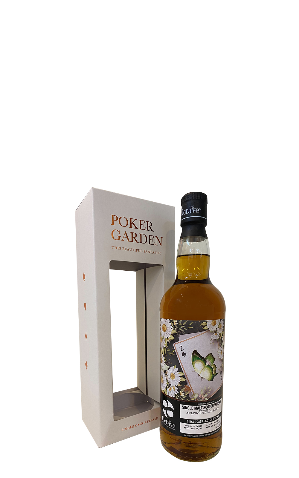 Duncan Taylor Scotch Whisky Octave Poker Gardon Aultmore 2008 Single Cask Single Malt Scotch Whisky 鄧肯 泰勒威士忌 歐提夫桶撲克花園系列 雅墨2008 單桶 單一麥芽蘇格蘭威士忌