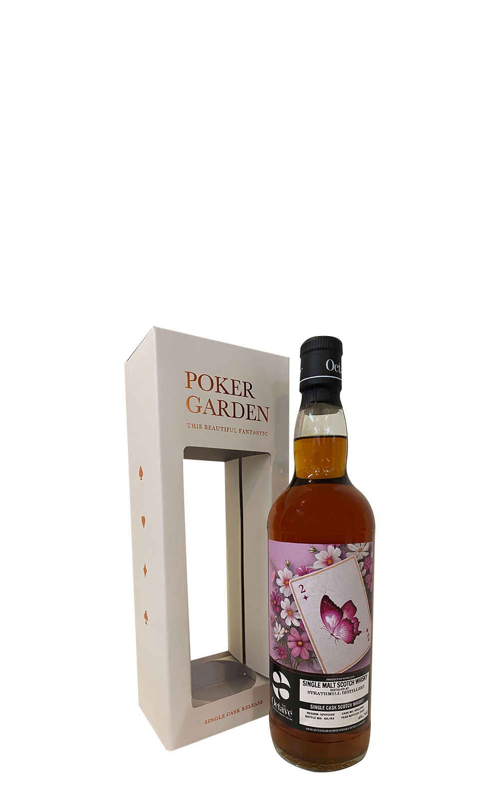 Duncan Taylor Scotch Whisky Octave Poker Gardon Strathmill 2010 Single Cask Single Malt Scotch Whisky 鄧肯 泰勒威士忌 歐提夫桶撲克花園系列 斯特拉斯米爾2010 單桶 單一麥芽蘇格蘭威士忌