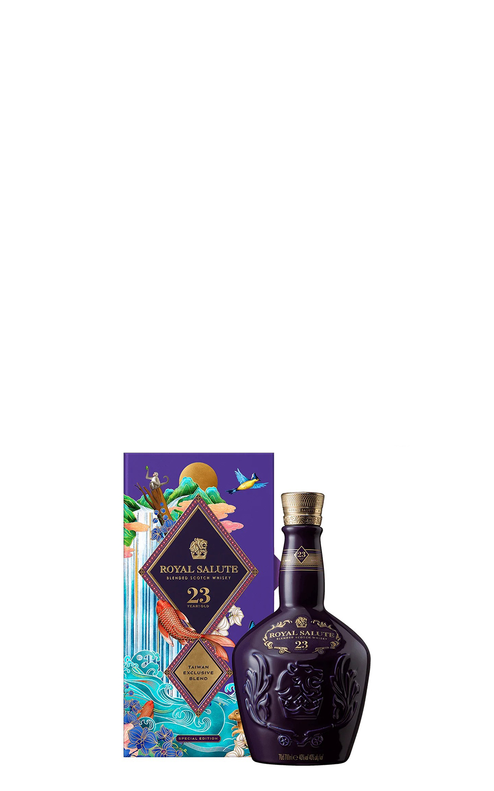 Chivas Regal Royal Salute 23 Years Old Blended Scotch Whisky 2023 Edition 皇家起瓦士 皇家禮炮 23調和蘇格蘭威士忌 2023福爾摩沙限定版