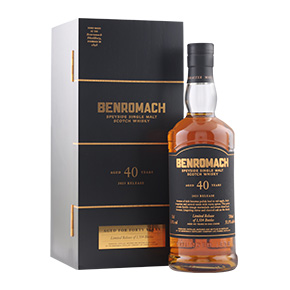 Benromach-Aged 40 Years Speyside Single Malt Scotch Whisky (2023 Release)