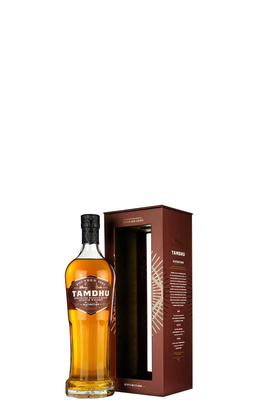 Tamdhu Distinction Limited Release 02 Speyside Single Malt Scotch Whisky 坦杜 臻橡系列 第2版 斯貝賽單一麥芽蘇格蘭威士忌