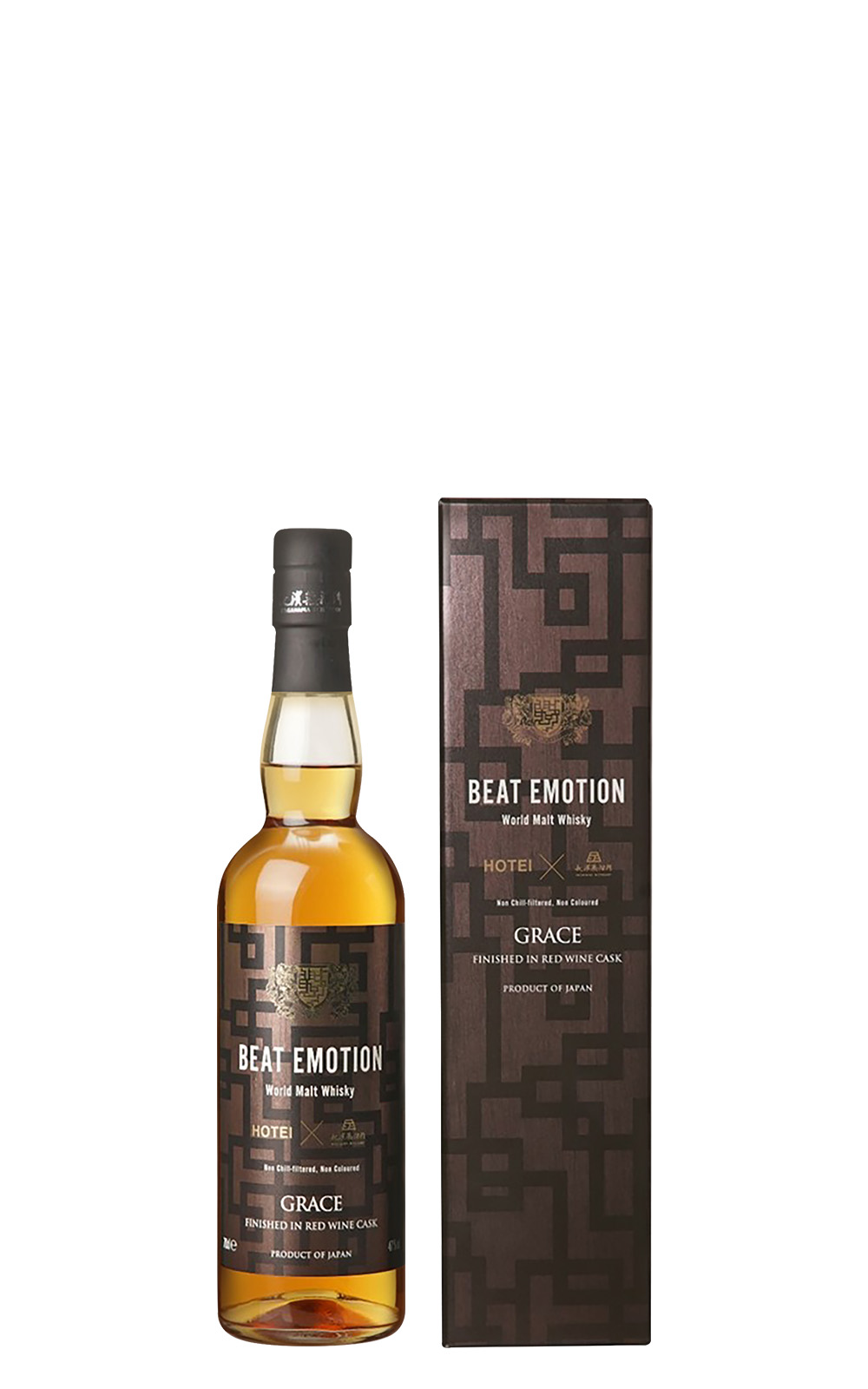 Nagahama Distillery Hotei X Nagahama Beat Emotion Grace World Malt Whisky 長濱蒸餾所 葛瑞絲 世界調和威士忌