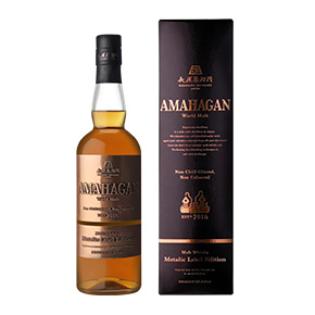Nagahama Distillery-AMAHAGAN " Metalic Label Edtion" World Malt Whisky
