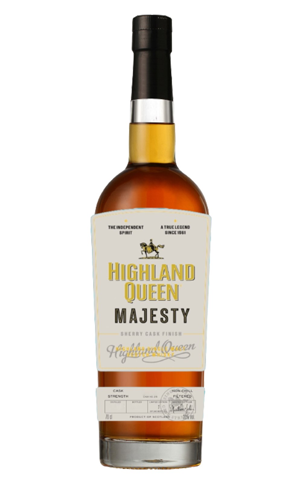 Highland Queen Majesty 2007 Sherry Cask Finish Highland Single Malt Scotch Whisky 高地女王 陛下系列 2007 雪莉桶 高地單一麥芽蘇格蘭威士忌