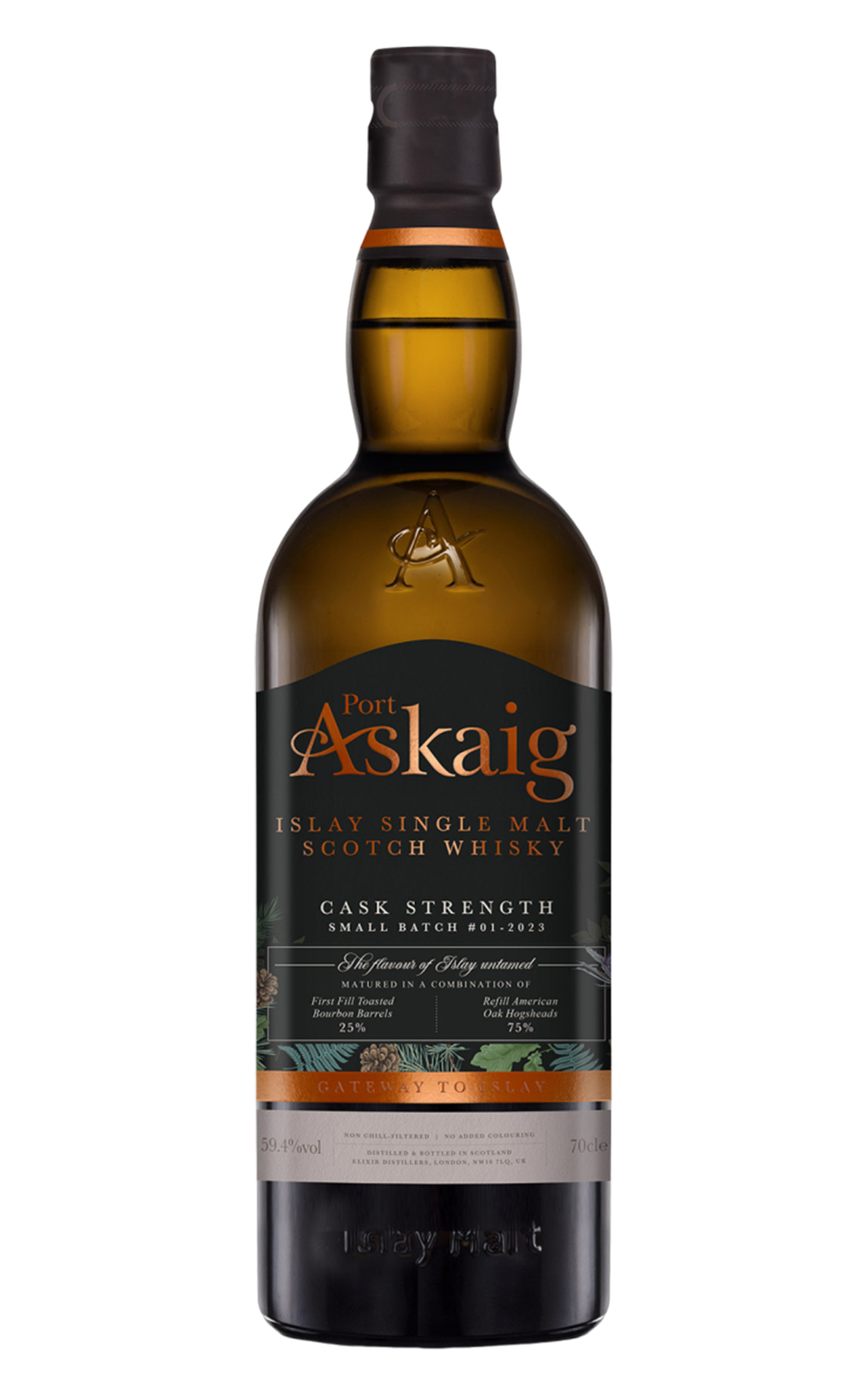 Port Askaig Small Batch 01 2023 Cask Strength Islay Single Malt Scotch Whisky 波濤 小批次 01 2023 原桶強度 艾雷島 單一麥芽蘇格蘭威士忌