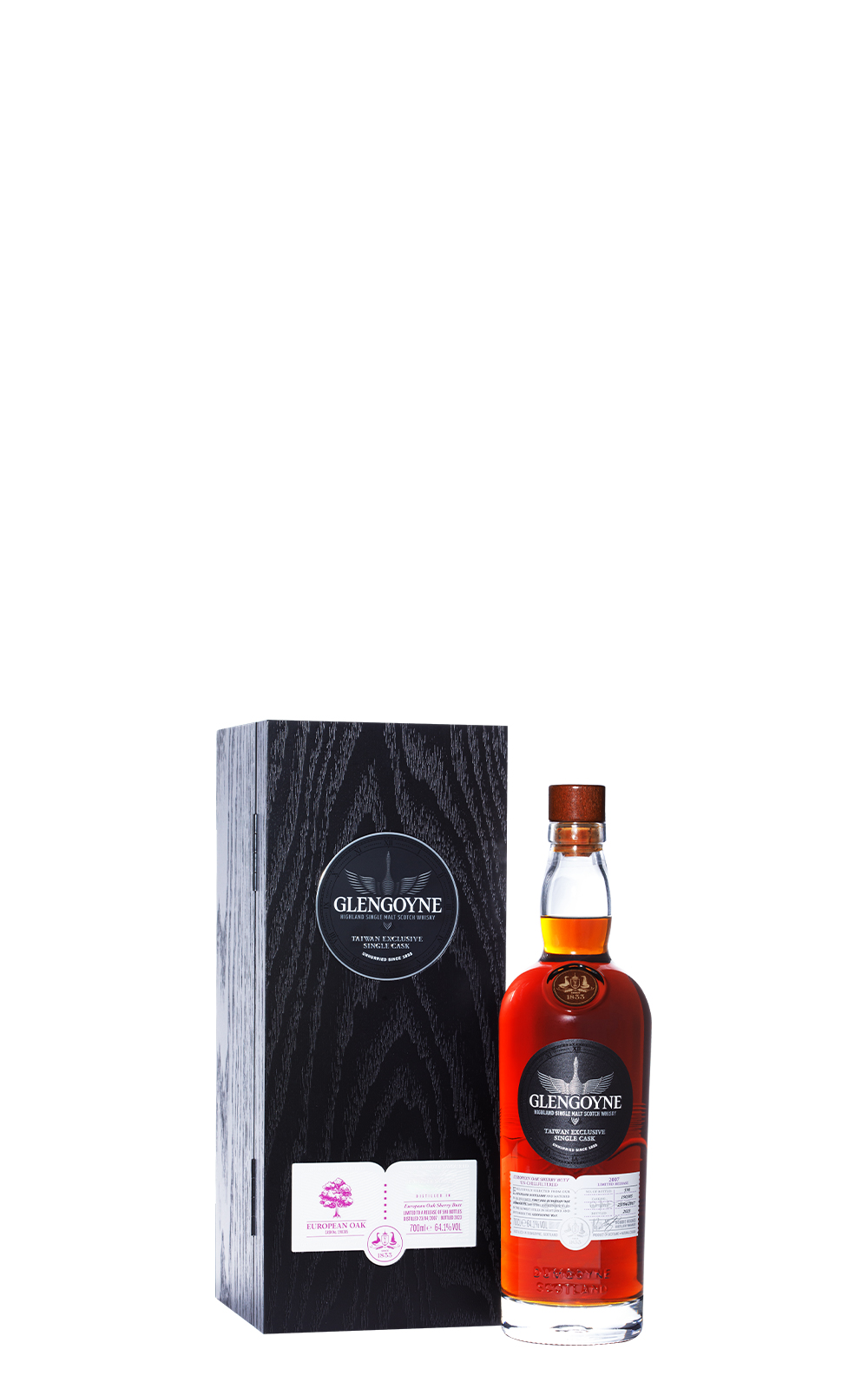 Glengoyne Distillery 2007 European Oak Sherry Butt Single Cask Highland Single Malt Scotch Whisky 格蘭哥尼 森藏單桶系列 2007歐洲橡木雪莉桶 單一麥芽蘇格蘭威士忌