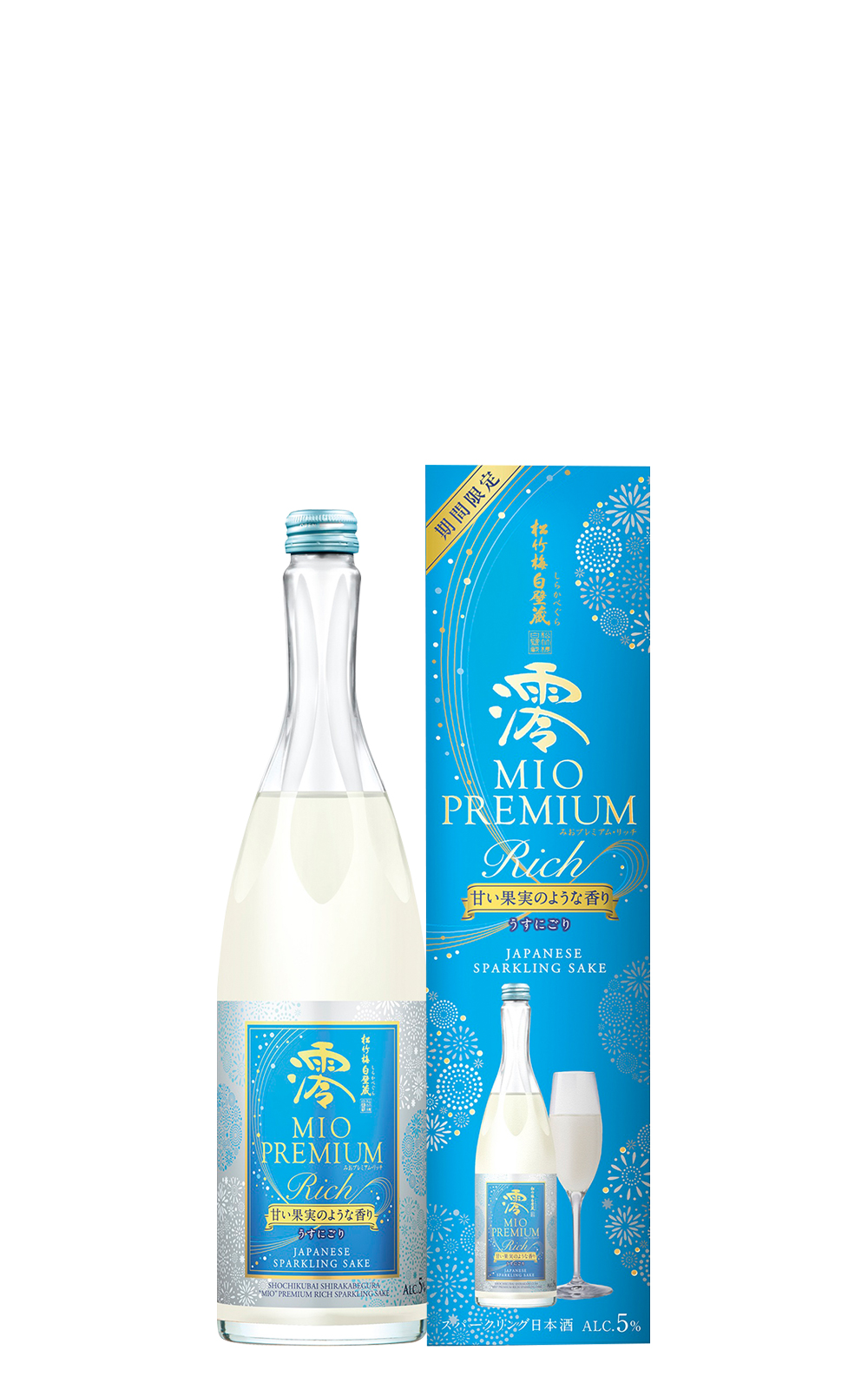 Takara Shuzo 澪MIO PREMIUM RICH夏限定氣泡濁酒 香甜水果風味 寶酒造 澪MIO PREMIUM RICH夏限定氣泡濁酒 香甜水果風味