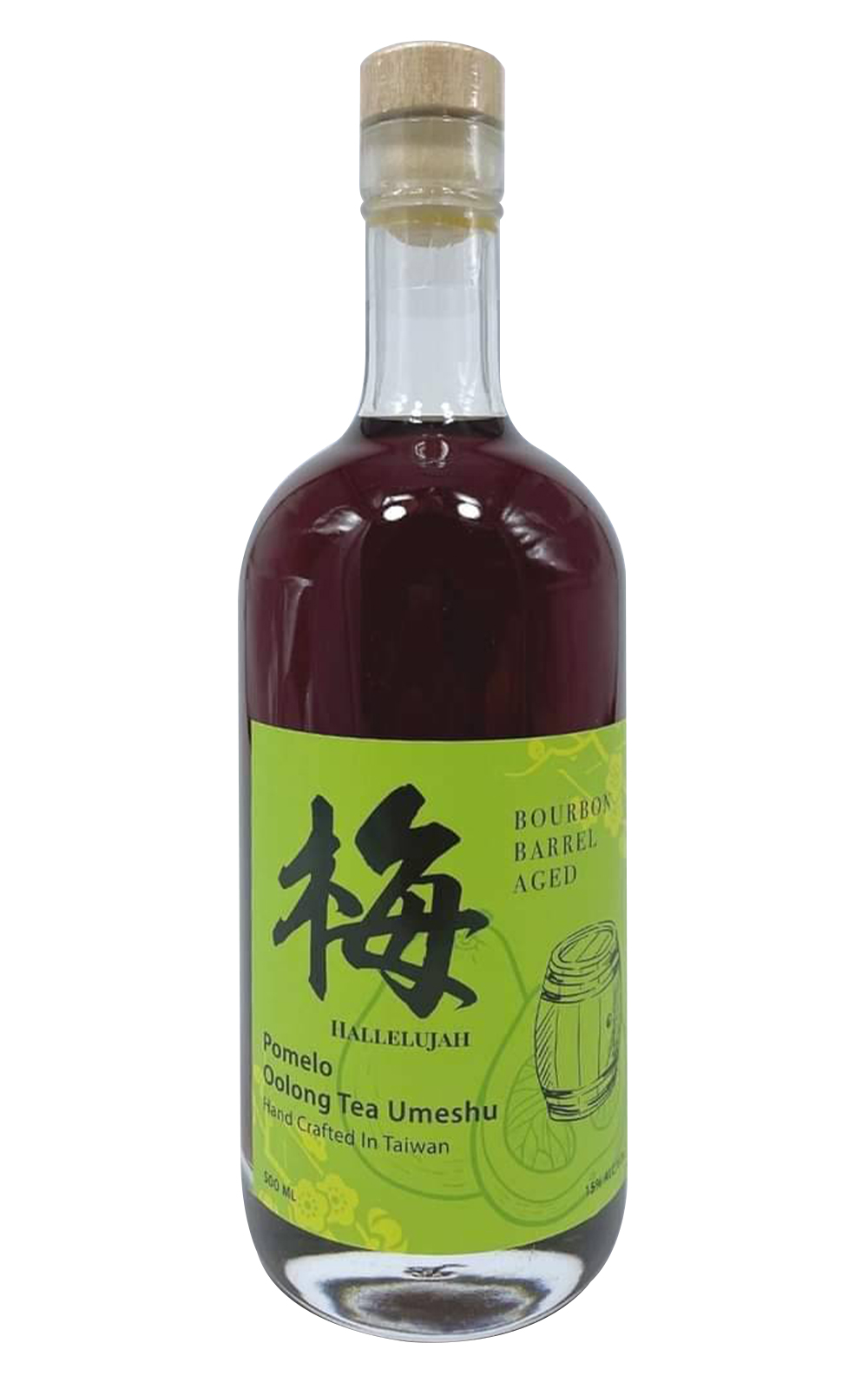 Holy Distillery Hallelujah Bourbon Barrel Aged Pemelo Oolong Tea Umeshu