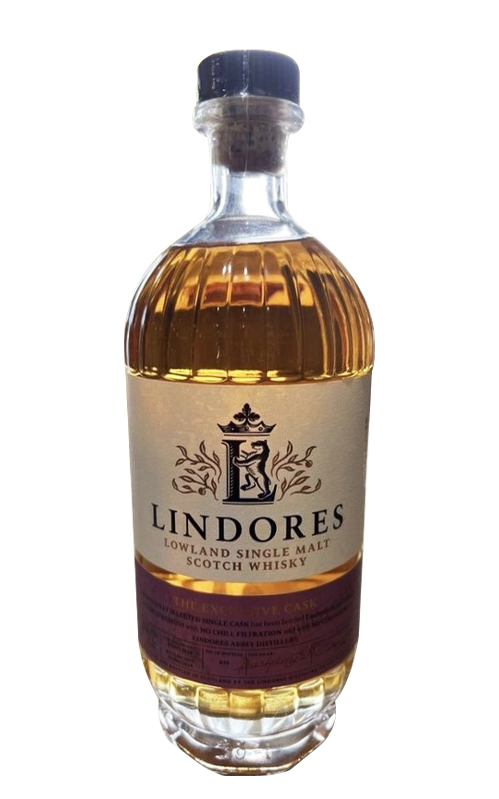 Lindores Abbey Distillery Amontillado Sherry Exclusive Cask 190285 Lowland Single Malt Scotch Whisky 林多修道院蒸餾廠 限定Amontillado雪莉桶 190285 低地單一麥芽蘇格蘭威士忌