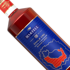 Martell Cognac-Single Cru V.S.O.P. Petite Champagne Cognac Brandy