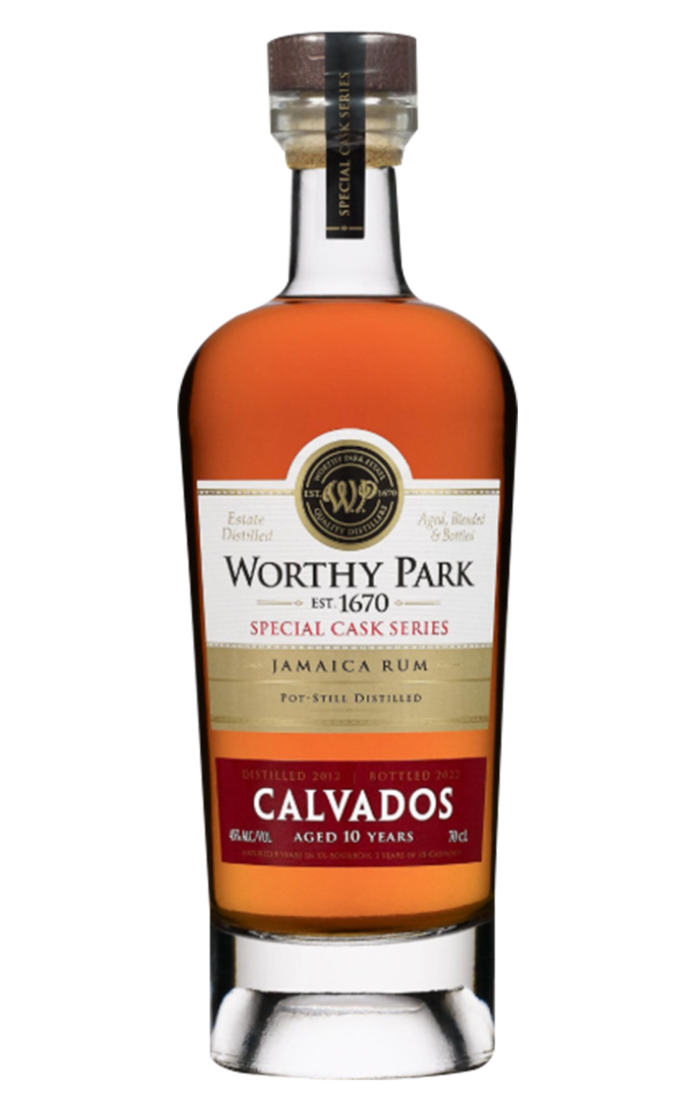 Worthy Park Special Cask Release Calvados Aged 10 Years Jamaica Rum 沃思莊園 特選桶系列 蘋果白蘭地桶 10年牙買加蘭姆酒