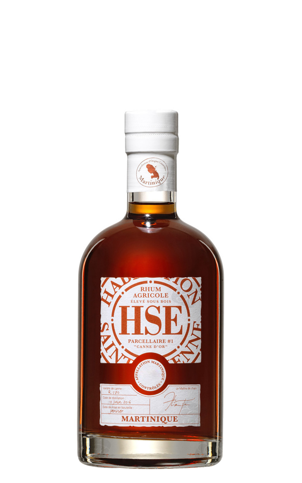 Rhum HSE Parcellaire 1 Rum HSE蘭姆酒 1 蘭姆酒