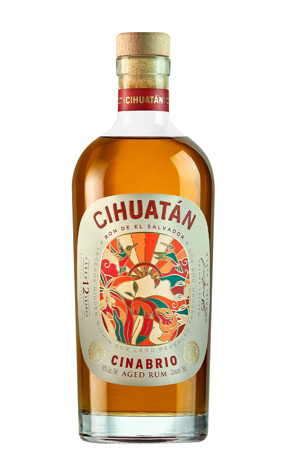 Ron Cihuatan Cinabrio Aged 12 Years Rum 山谷女神 太陽神 十二年 蘭姆酒