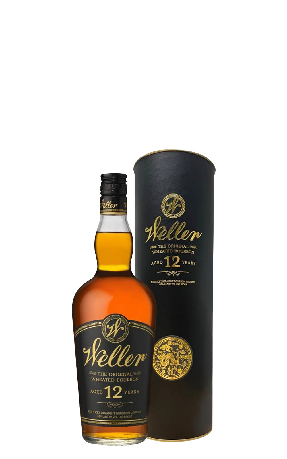 W L Weller Aged 12 Years Kentucky Straight Bourbon Whiskey Year of the Dragon 威勒 12年肯塔基波本純威士忌 龍年禮盒
