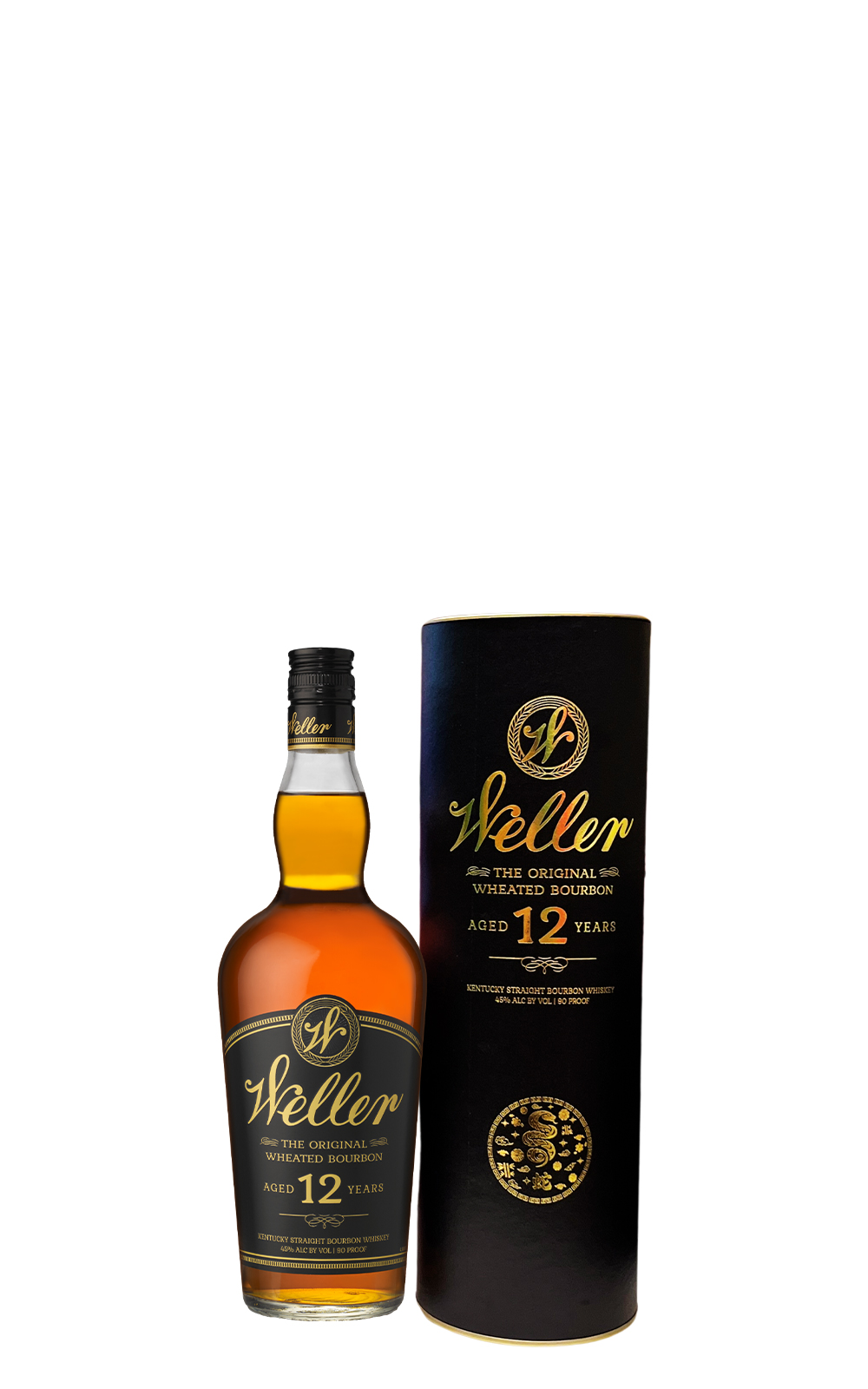 W L Weller Aged 12 Years Kentucky Straight Bourbon Whiskey Year of the Snake 威勒 12年肯塔基波本純威士忌 龍年禮盒