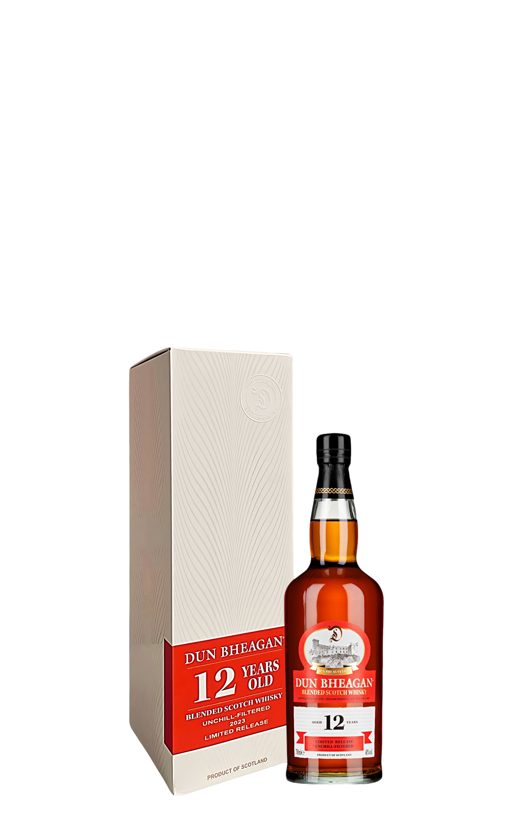 Dun Bheagan 12 Years Old Blended Scotch Whisky 唐堡 12年 調和蘇格蘭威士忌