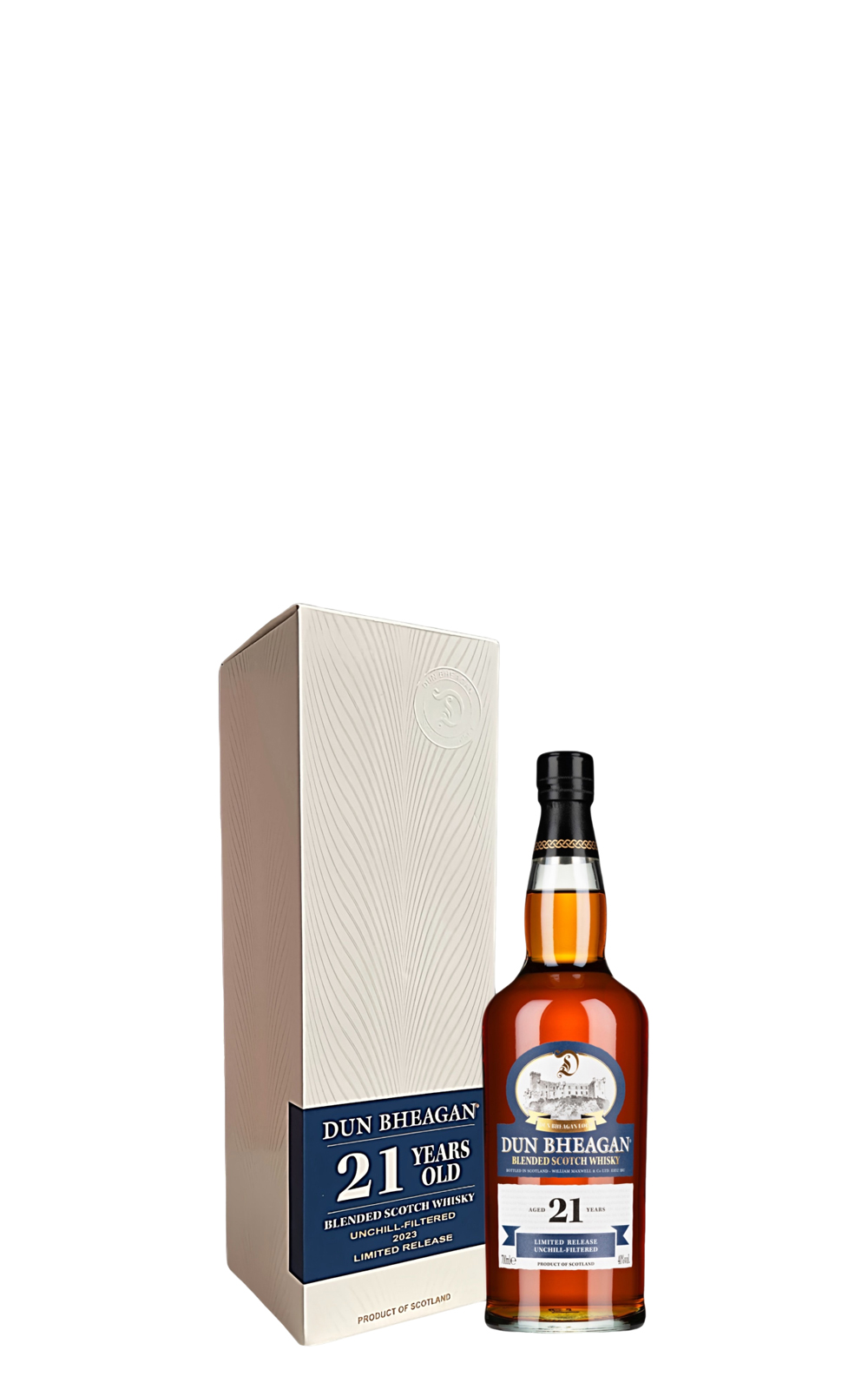 Dun Bheagan 21 Years Old Blended Scotch Whisky 唐堡 21年 調和蘇格蘭威士忌