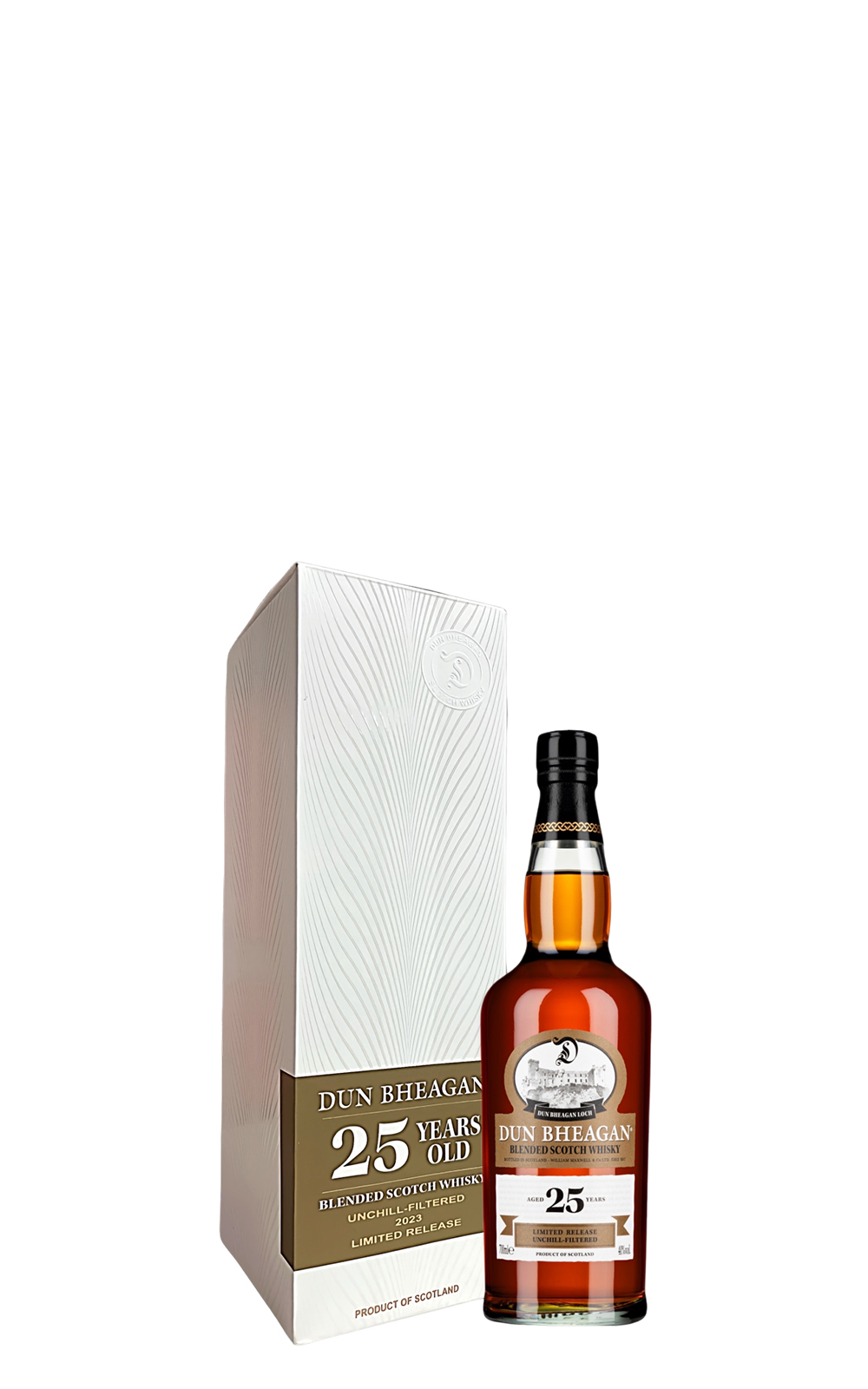 Dun Bheagan 25 Years Old Blended Scotch Whisky 唐堡 25年 調和蘇格蘭威士忌