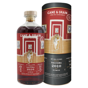 Cane & Grain-Tormore 2010 #3615 Single Cask Single Malt Scotch Whisky Natural Cask Strength