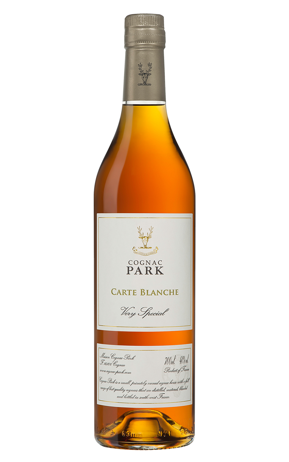 Distillerie Tessendier Fils Cognac Park V S Carte Blanche 泰森德酒廠 派克干邑系列 尊享 Carte Blenche干邑白蘭地