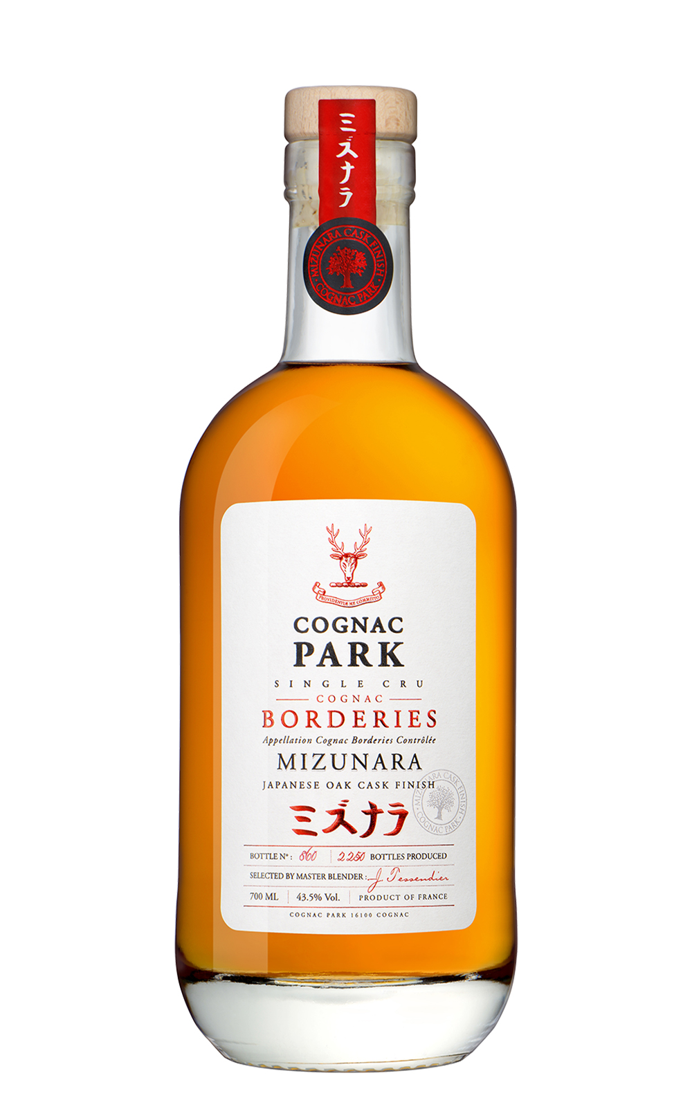 Distillerie Tessendier Fils Cognac Park Borderies Mizunara 泰森德酒廠 派克干邑系列 布特希園 水楢桶 干邑白蘭地