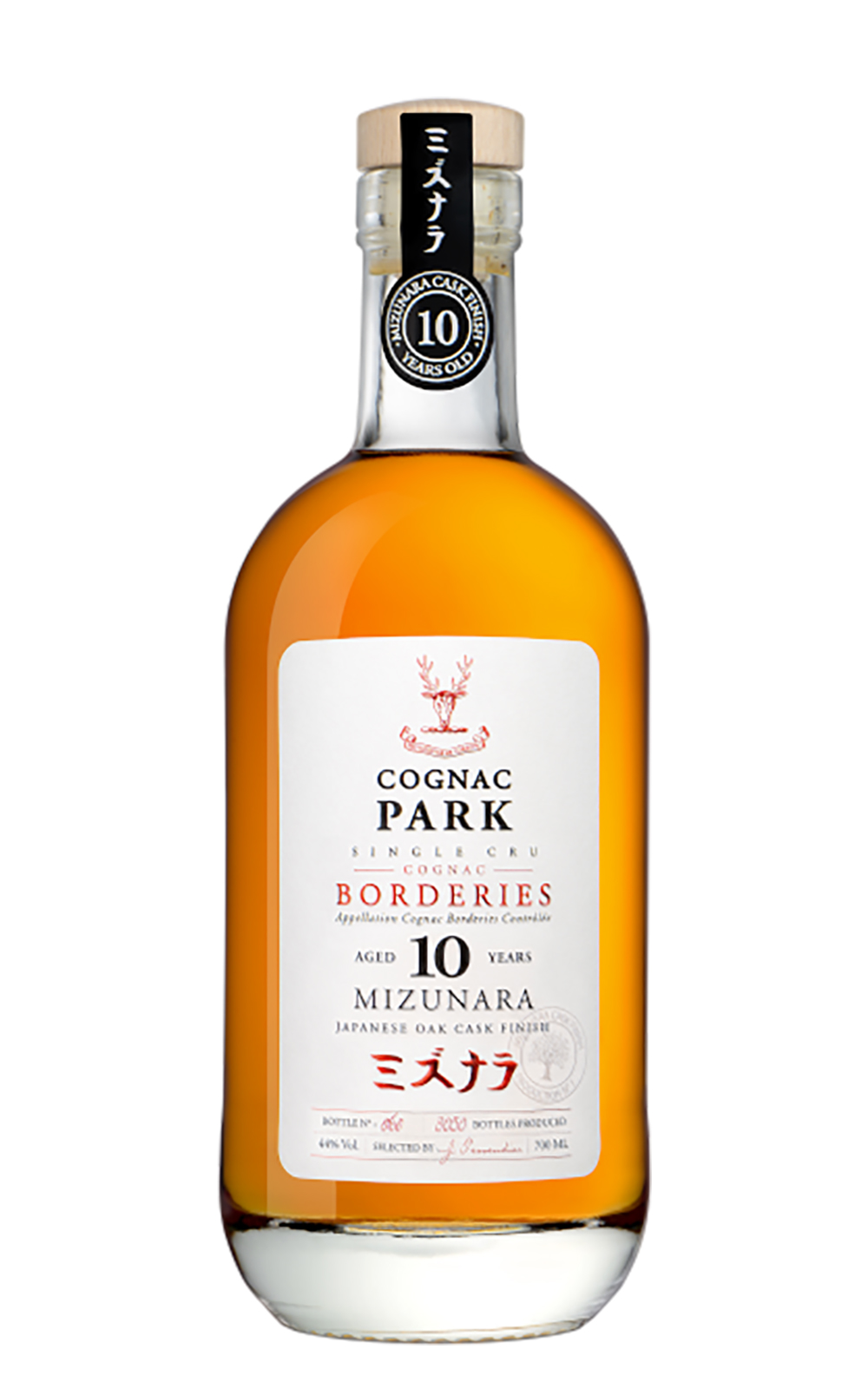 Distillerie Tessendier Fils Cognac Park Borderies Mizunara Aged 10 Years 泰森德酒廠 派克干邑系列 布特希園 10年水楢桶 干邑白蘭地
