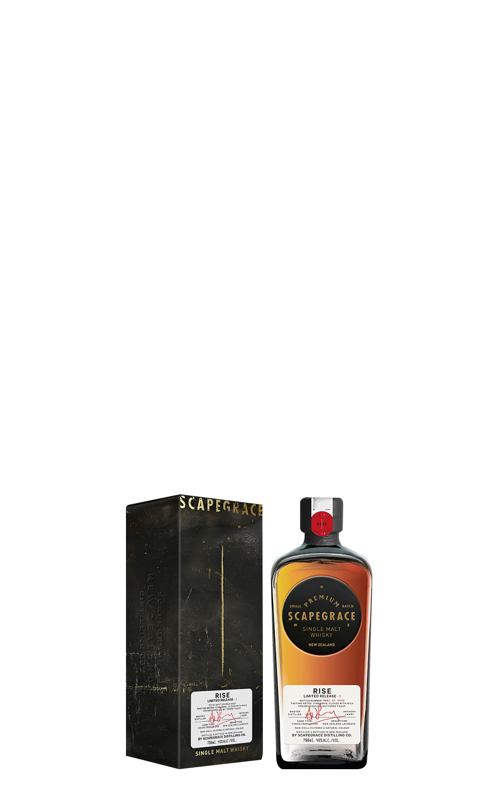 Scapegrace Distillery Limited Release I Rise Single Malt New Zealand Whisky 史凱普酒廠 限量釋出系列之一 崛起 單一麥芽紐西蘭威士忌
