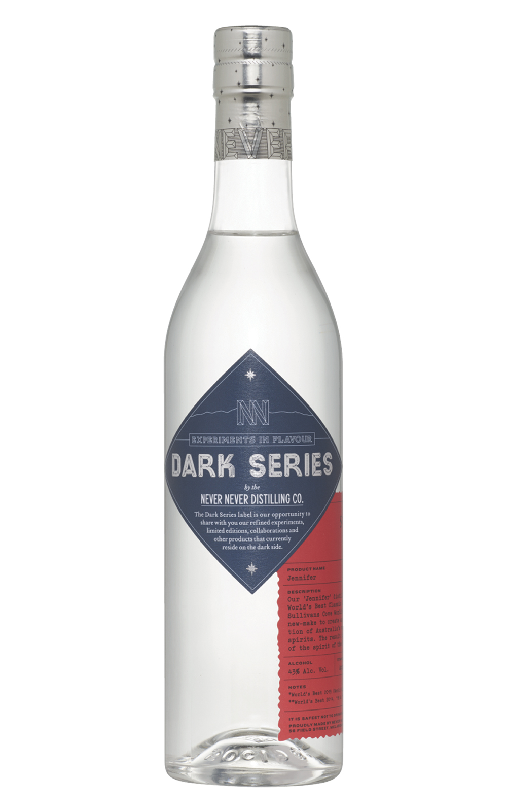 Never Never Distilling Co Dark Series Jennifer Gin 絕對琴酒 暗黑系列 珍妮佛 琴酒