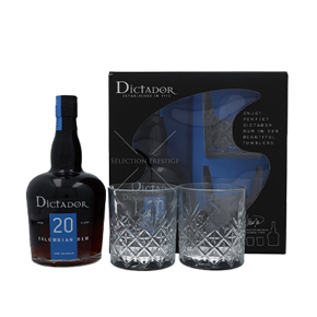 Dictador Rum-Aged 20 Years Colombian Rum (Gift Box With 2 Glasses)