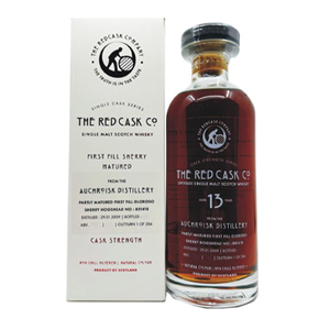 Global Whisky Limited-Red Cask Co. "Auchroisk Sherry Matured #801418" Aged 13 Years Single Malt Scot