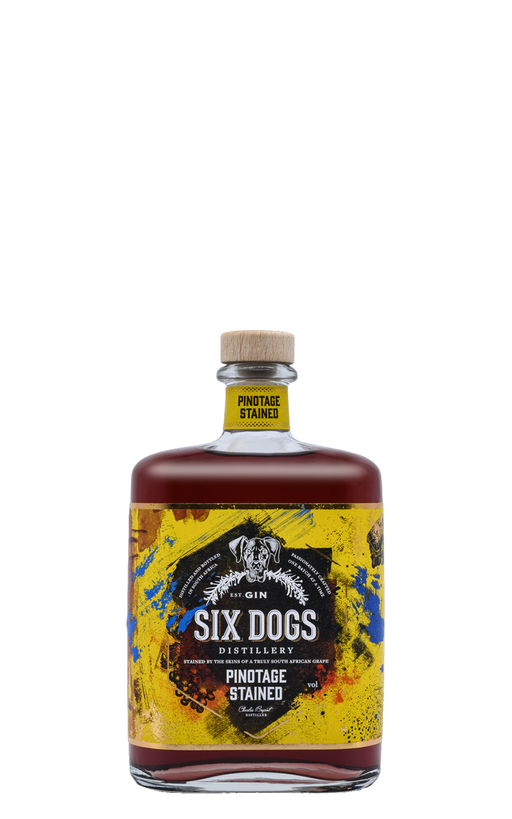 Six Dogs Distillery Pinotage Gin 六犬工藝酒廠 皮諾塔吉葡萄 琴酒
