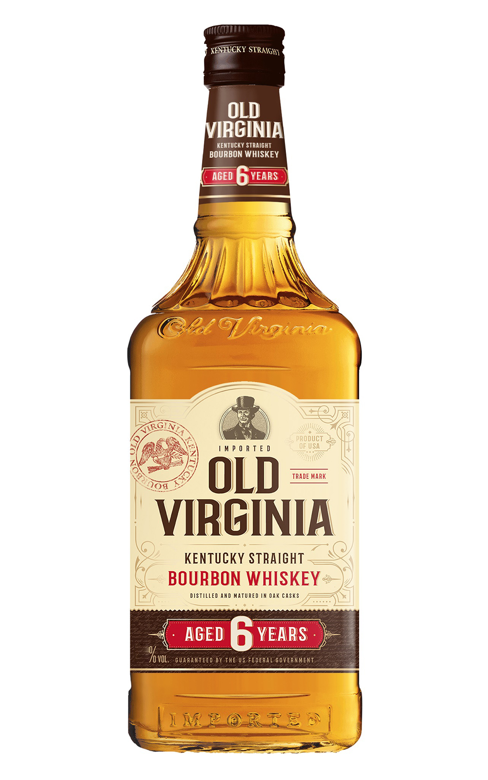 Old Virginia Aged 6 Years Kentucky Straight Bourbon Whiskey 老維吉尼亞威士忌 6年肯塔基波本純威士忌