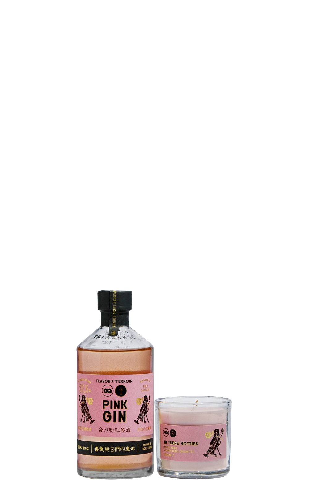 T O A D 合力酒廠 粉紅琴酒 Eye Candle 香氛蠟燭禮盒 台灣自酒 合力酒廠 粉紅琴酒 Eye Candle 香氛蠟燭禮盒
