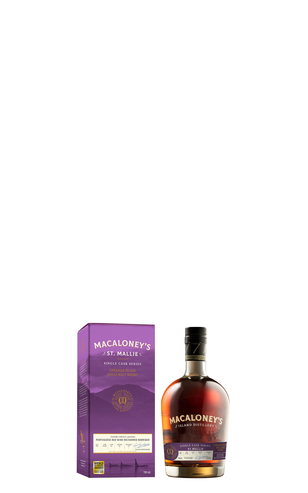 Macaloney s Island Distillery Single Cask Series St Mallie Canadian Island Single Malt Whisky 麥卡洛尼蒸餾廠 單桶系列 聖馬利 加拿大 單一麥芽威士忌