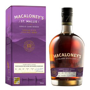 Macaloney’s Island Distillery-Single Cask Series "St. Mallie" Canadian Island Single Malt Whisky