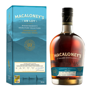 Macaloney’s Island Distillery-Signature Selection "An Loy" Canadian Island Single Malt Whisky